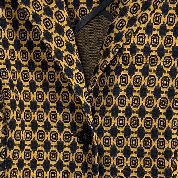 CAbi Kensington Proper Standout Jacket, knit blazer, size small, geometric - Picture 2 of 12